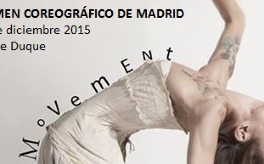 29TH CERTAMEN COREOGRÁFICO DE MADRID 2015